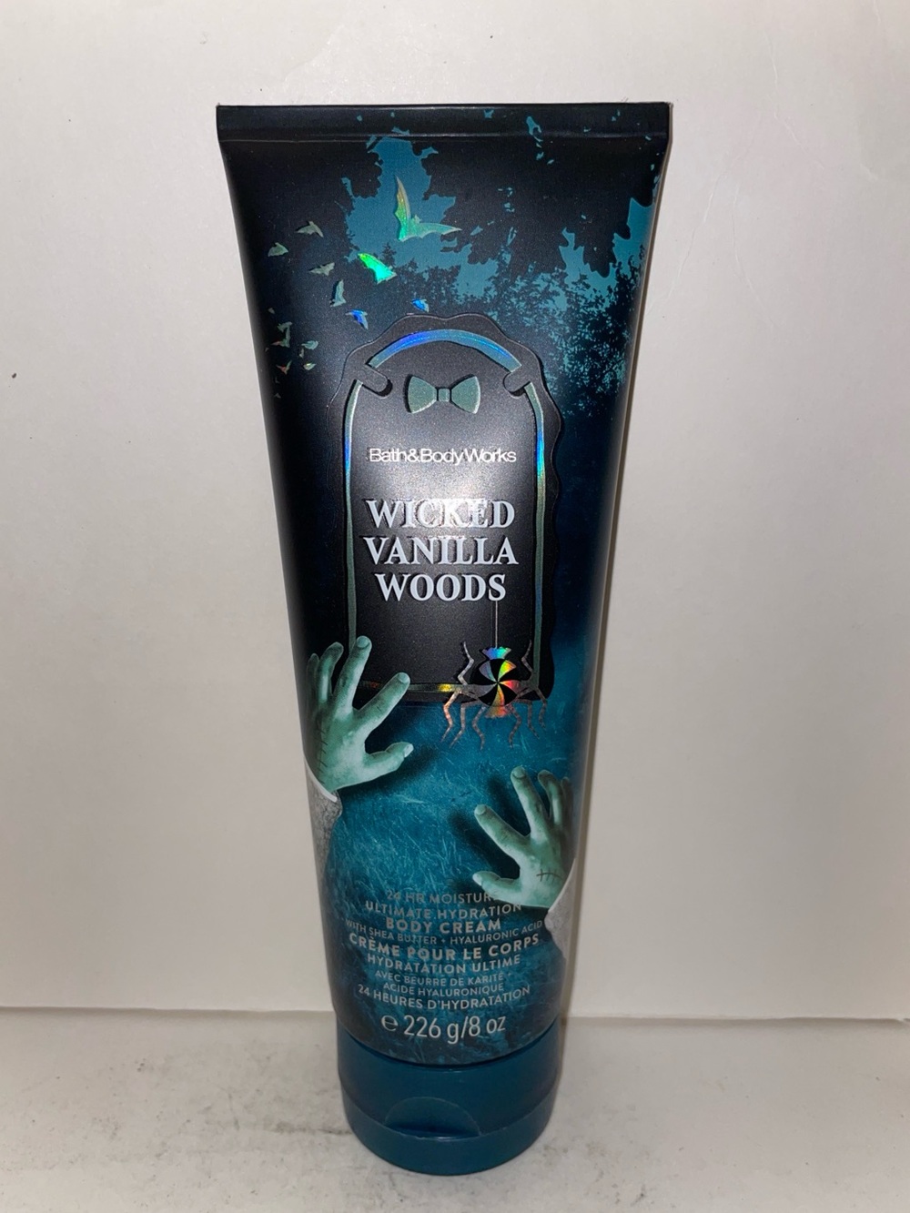 Bath & Body Works Wicked Vanilla Woods Body Cream Halloween Discontinued New